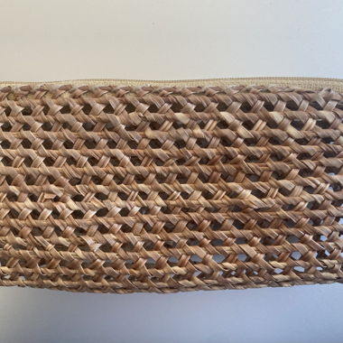 Handgemachte Rattan-Clutch 20x10 cm
