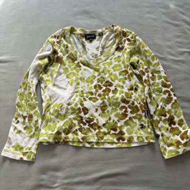 Just Cavalli T-shirt à manches longues vert