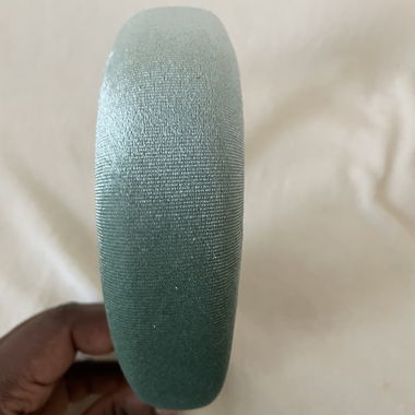 Mint green padded hairband