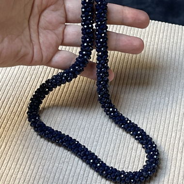 Blaues Halskette