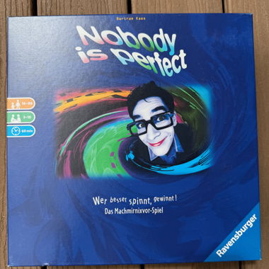 Nobody is Perfect Gesellschaftsspiel