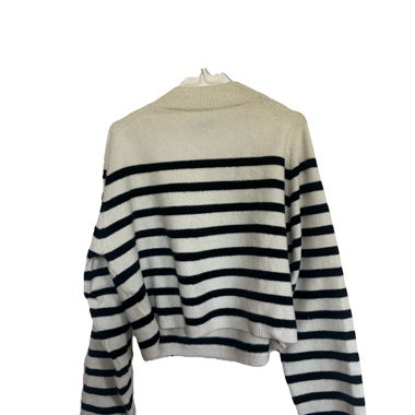 Striped Knit Sweater