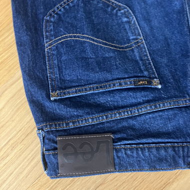 Blaue Lee Jeans