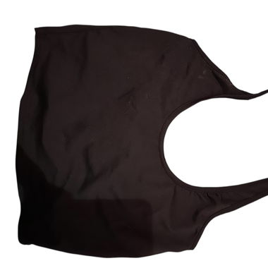 Haut noir dos nu