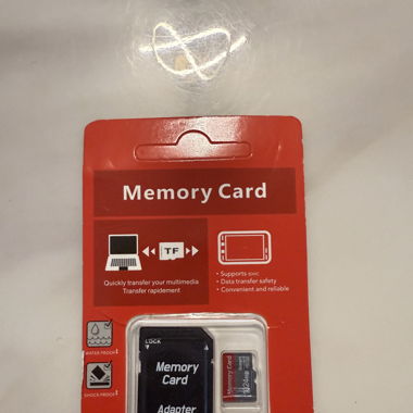 SD card 1 GB mit Adapter 