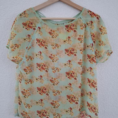 Blouse fleurs 