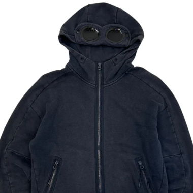 cp company zipper schwarz