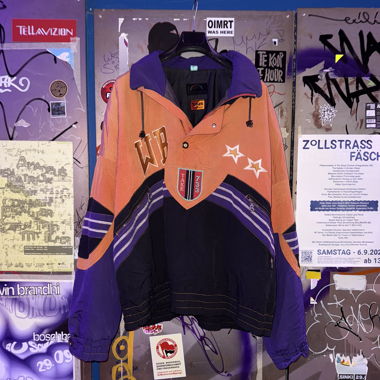 Giacca Vintage Mezza-Zip Calda