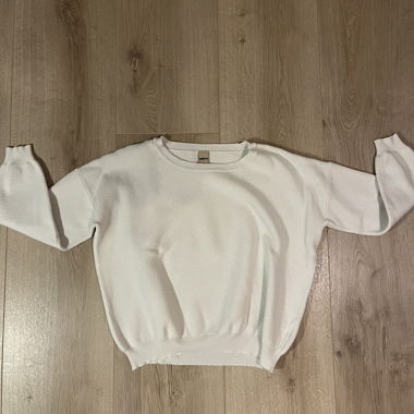 Pull blanc zebra 