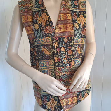 JELMOLI 80s VtG Goblin Gilet WALL STREET Weste M