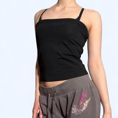 H&M Gonna mini nera 2 in 1 & top tubolare