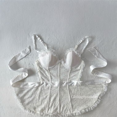 VS White Lace Apron (S/36B)