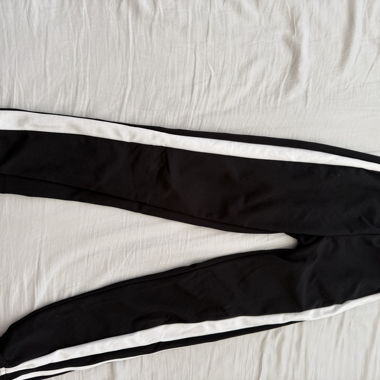 Black and White Tracksuit Bottoms