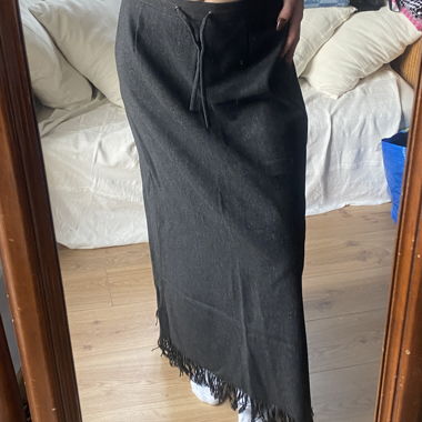 Long Fringe Skirt
