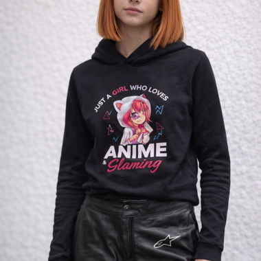 Felpa Anime Nero