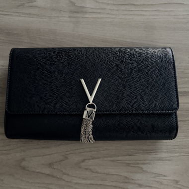 Black clutch wallet