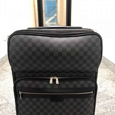 Louise Vuitton Business Damier Graphite Koffer
