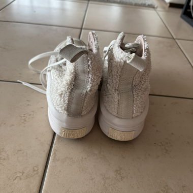White Converse High-Top Sneakers
