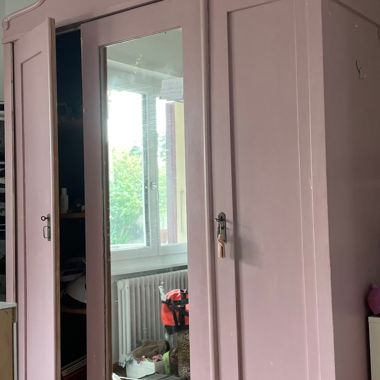 Armoire violette/rose