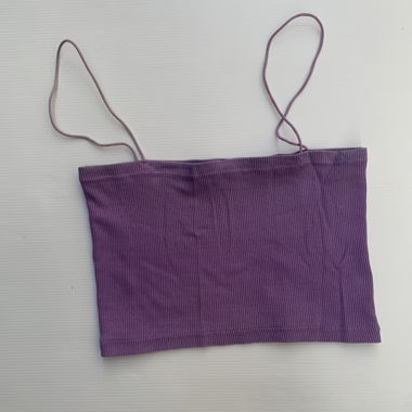 Purple Crop Top