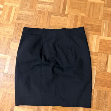 Black pencil skirt