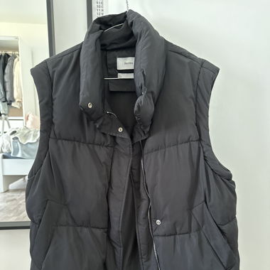 Doudoune sans manche oversize