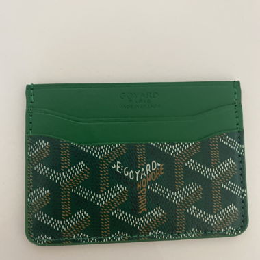 Goyard Green Card Holder