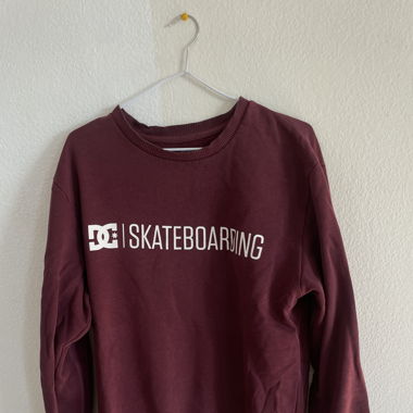 Pull DC Shoes bordeaux