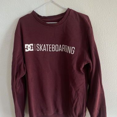 Pull DC Shoes bordeaux