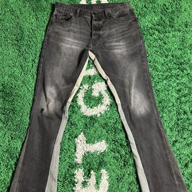 MNML Flared Jeans Black