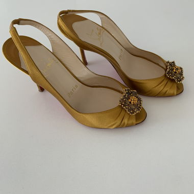 Sandali in satin CHRISTIAN LOUBOUTIN 36,5