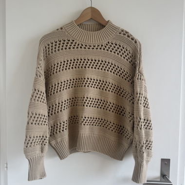 Beige Knit Sweater