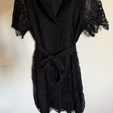 Black Lace Dress