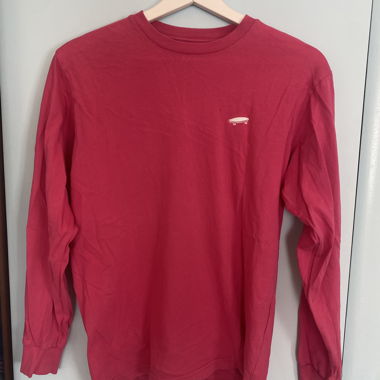 T-shirt Vans a maniche lunghe rosa