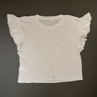 bluse mit rüschen