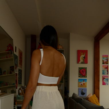 White shorts - Zara