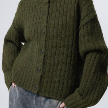 Weekday Strickjacke mit entspannter Passform