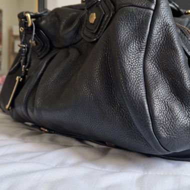 Marc by Marc Jacobs black leather handbag