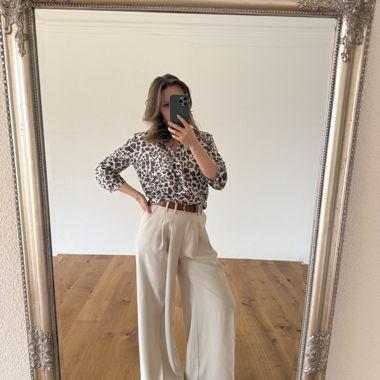 Blusa Betty Barclay con stampa leopardata