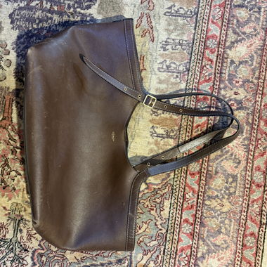 Coach Bag (Brown Leather)