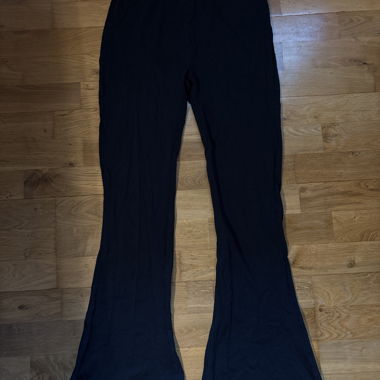 Black Flared Pants