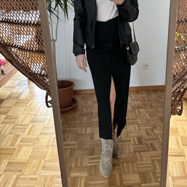 Rock mit Schlitz Zara M