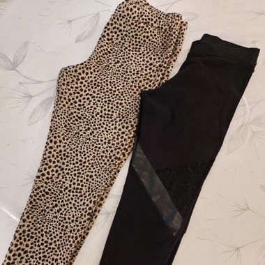 2 paar leggings 