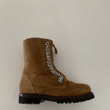 ERMANNO SCERVINO bottines aux cristaux 36IT
