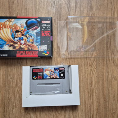 Snes Pinocchio inkl. OVP und Schutzhülle