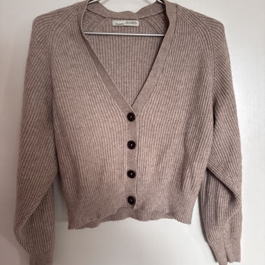 Cardigan beige 