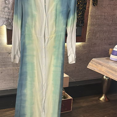 Long Shirt Dress Tie-Dye Claudie Pierlot