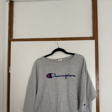Graues Champion T-Shirt
