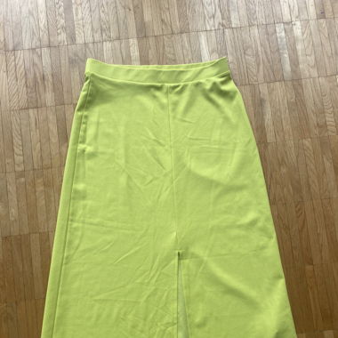 Jupe jaune fluo 