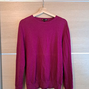 Maglia a maniche lunghe viola